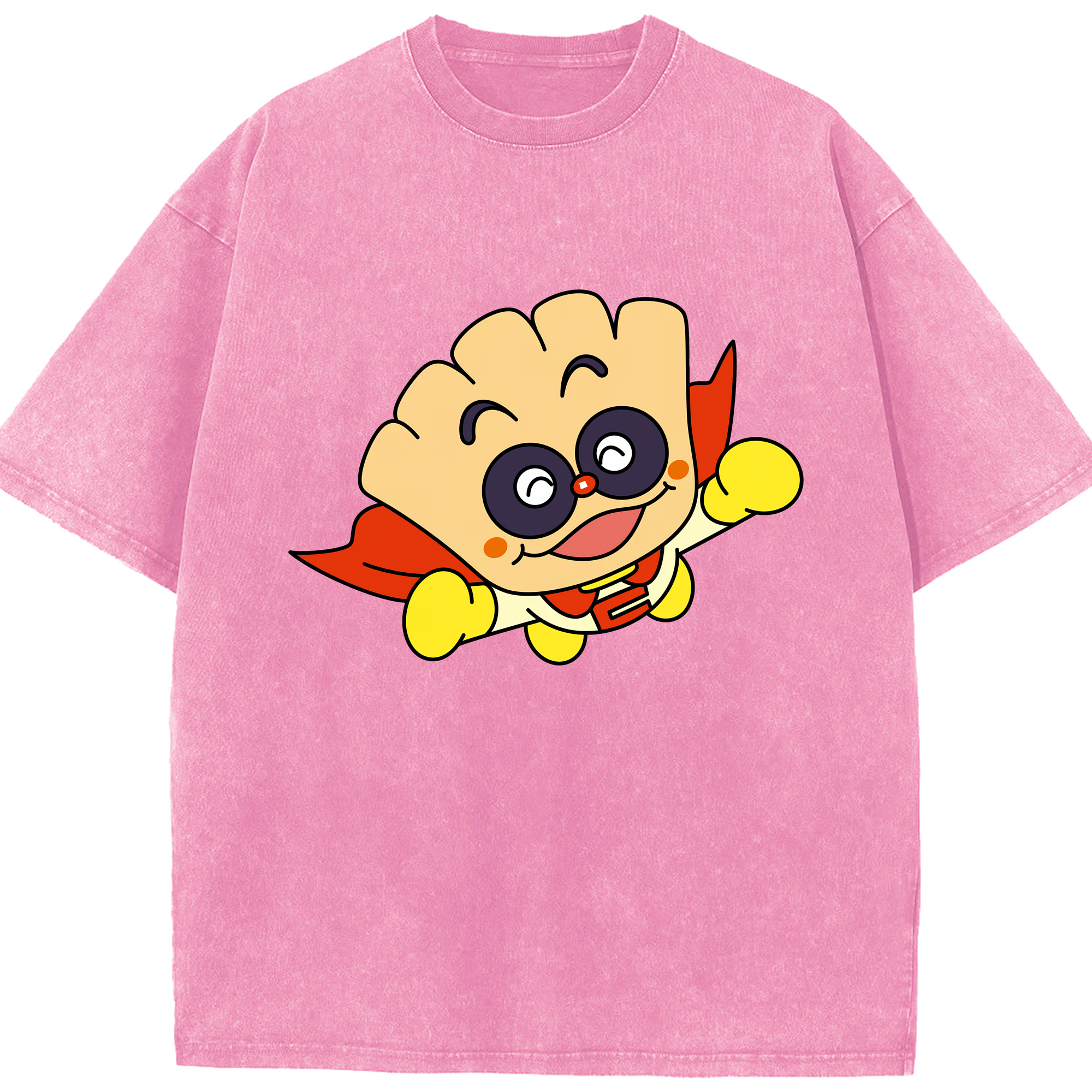 （画像用） アンパンマン Anpanman 綿100% ヴィンテージ風 半袖Tシャツ（フロントプリント）